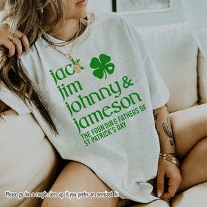 Jack Jim Johnny & Jameson St. Patrick's Day T-Shirt  Funny St. Patrick's Day tee